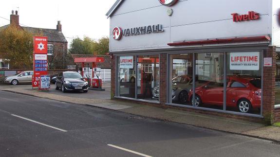 Started at Vauxhall Dealership